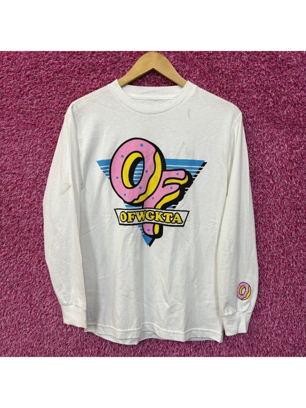 Odd Future OFWGKTA long sleeve Rap Tee size small